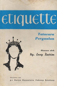 Image of Etiquette : Tatacara Pergaulan