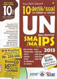 Image of 10 Detik/soal trik CERDIK ala TENTOR UN SMA/MA IPS 2013