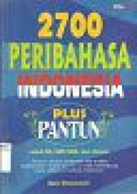 Image of 2700 Peribahasa Indonesia Plus Pantun