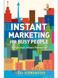Image of Instant Marketing for Busy People : Rangkuman Intisari Pemasaran
