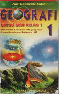 Image of Geografi 1 untuk SMU Kelas 1