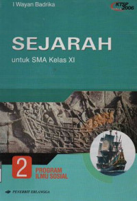 Image of Sejarah 2 untuk SMA kelas XI Program Ilmu  Sosial