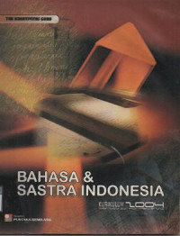 Image of Bahasa & Sastra Indonesia