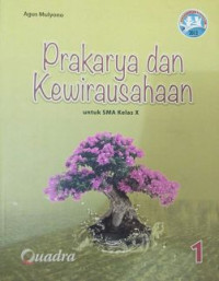 Image of Prakarya Dan Kewirausahaan untuk SMA Kelas X