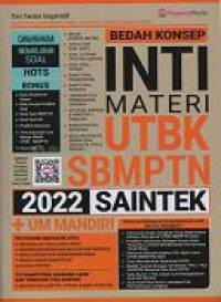 Image of Bedah konsep INTI MATERI UTBK SBMPTN 2022 SAINTEK