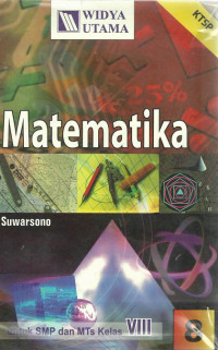 Image of Matematika 8 Untuk SMP dan MTs Kelas VIII KTSP