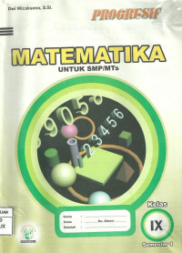 Image of Matematika Untuk SMP/MTs Kelas IX Semester 1