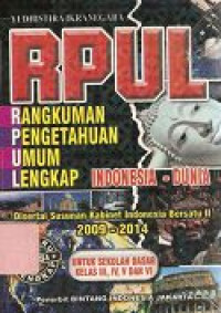 Image of RPUL Rangkuman Pengetahuan Umum Lengkap Indonesia - Dunia