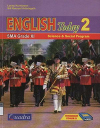 Image of English Today 2 SMA Grade XI Science & Social Program