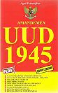 Image of Amandemen UUD 1945. Ed. Terkini
