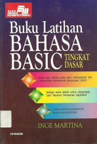 Image of Buku Latihan Bahasa Basic Tingkat Dasar