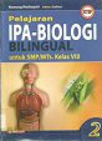 Image of Pelajaran IPA -BIOLOGI Bilingual untuk SMP/MTs. Kelas VIII
