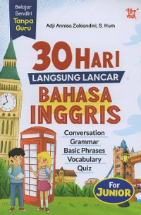 Image of 30 hari langsung lancar Bahasa Inggris for Junior