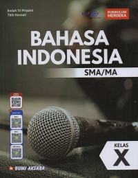 Image of Bahasa Indonesia SMA/MA. Kelas : X