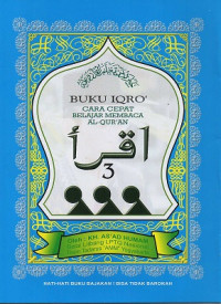 Image of Buku IQRA' Cara Cepat Belajar Membaca Al-Quran 3
