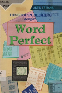 Image of Desktop Publishing dengan Word Perfect