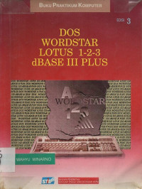 Image of DOS Wordstar Lotus 1-2-3 dBASE III Plus
