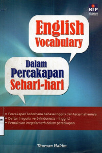 Image of English Vocabulary : dalam percakapan sehari-hari