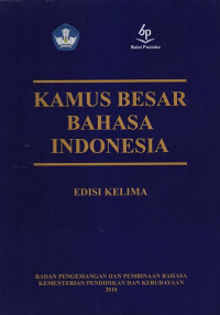 Image of Kamus Besar Bahasa Indonesia  Edisi ke 5