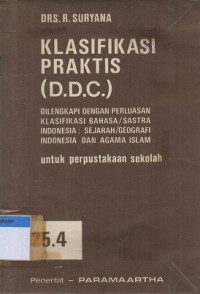 Image of Klasifikasi Praktis DDC Unt. Perpustakaan Sekolah