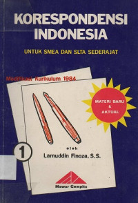 Image of Korespondensi Indonesia