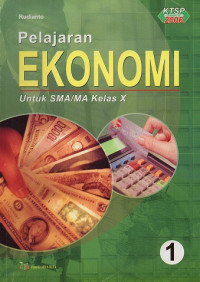 Image of Pelajaran Ekonomi untuk SMA/MA Kelas X