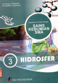 Image of Suplemen sumber belajar sains kebumian SMA. Bagian 3 Hidrosfer