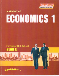 Image of Economics 1 for Senior High School Year X