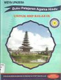 Image of Buku Pelajaran Agama Hindu SMP Kelas IX