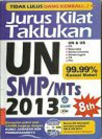 Image of Jurus Kilat Taklukan UN SMP/MTs 2013
