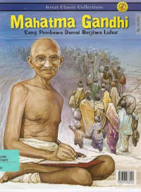 Image of Mahatma Gandhi : sang Pembawa Damai Berjiwa Luhur