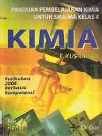 Image of Paduan Pembelajaran Kimia untuk SMA/MA kelas X