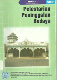 Image of Modul Pendidikan Lingkungan Hidup: Pelestarian Peninggalan Budaya