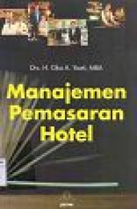 Image of Manajemen Pemasaran Hotel