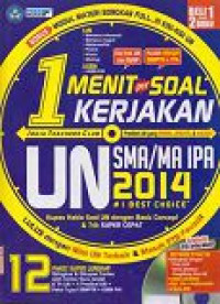 Image of 1 Menit persoal Kerjakan UN SMA/MA IPA 2014