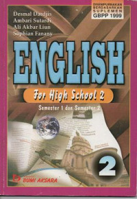 Image of English for High School 2 Semester 1 dan Semester 2
