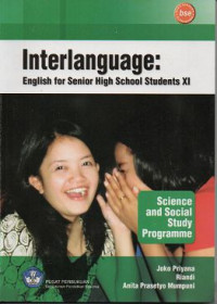 Image of Interlanguage : English for Senior High School Students XI